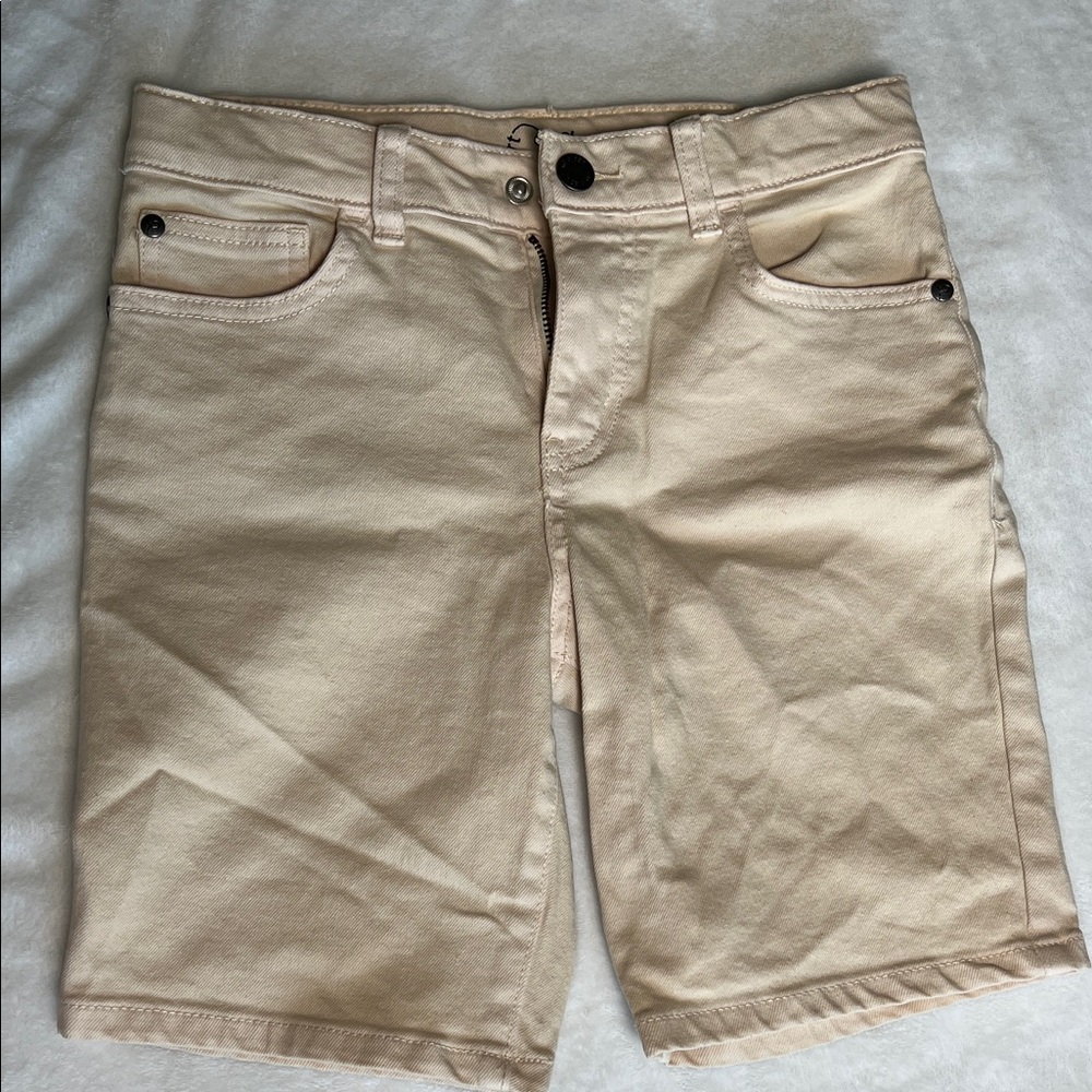Cream Shorts
